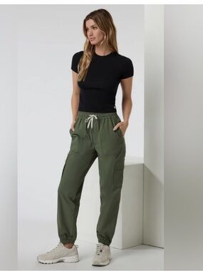 Vuori Women's Birch Jogger Track Pants Green Large